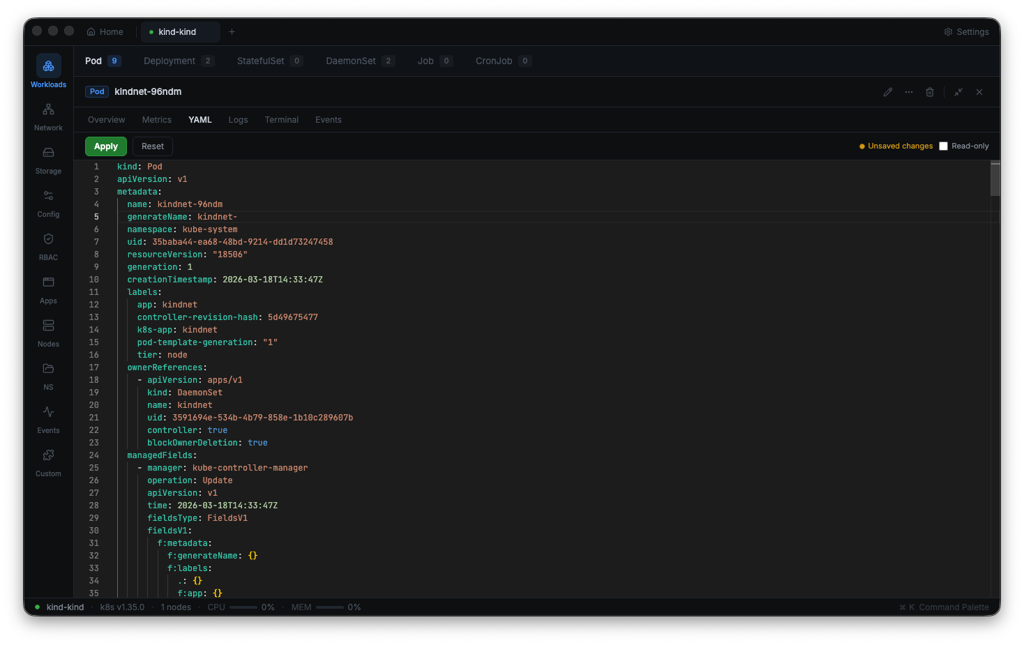 Monaco YAML editor with syntax highlighting